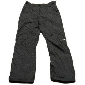 Large OUTDOOR GEAR Black Winter Pants